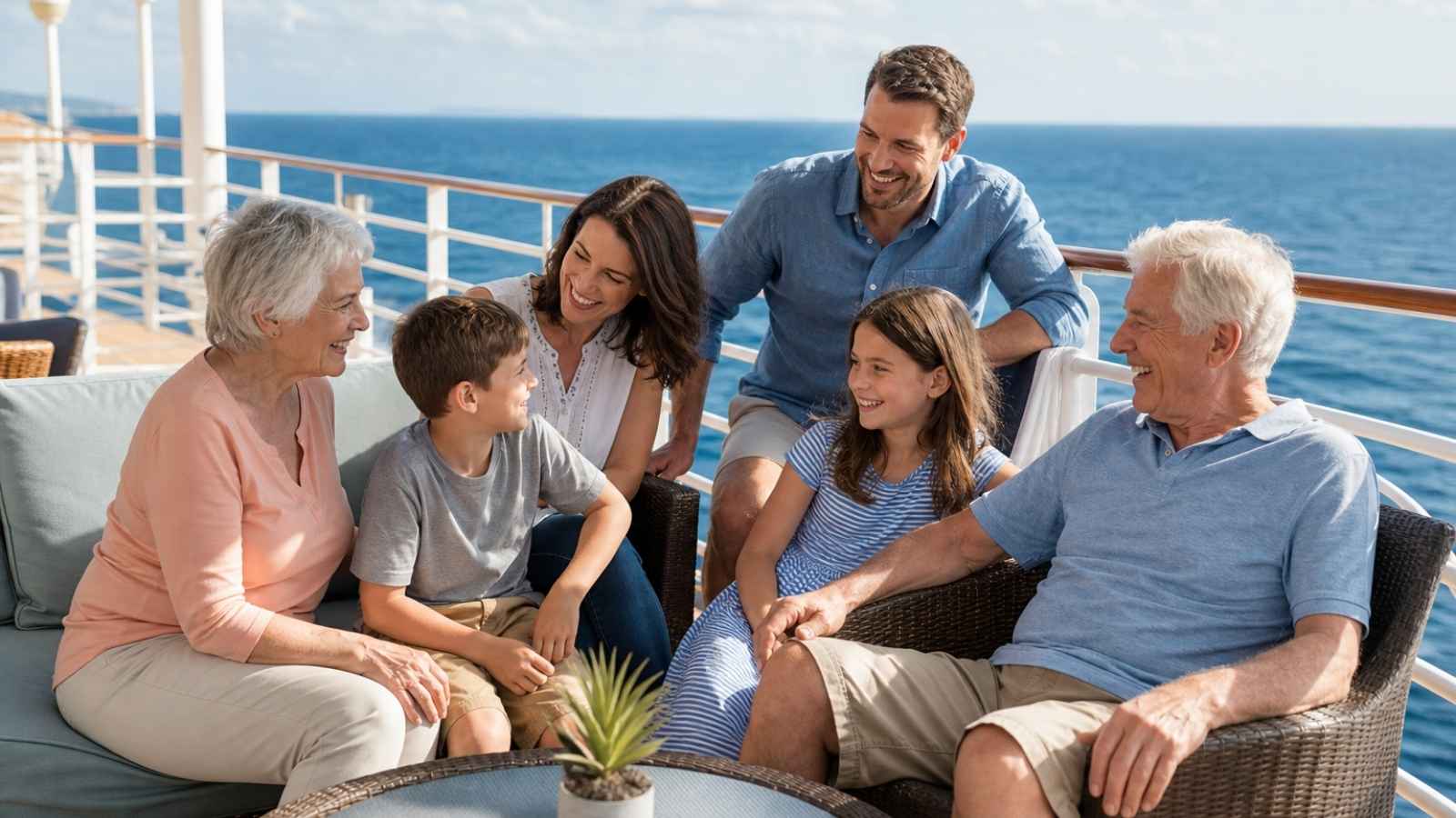 Best cruise lines for families with grandparents on deck