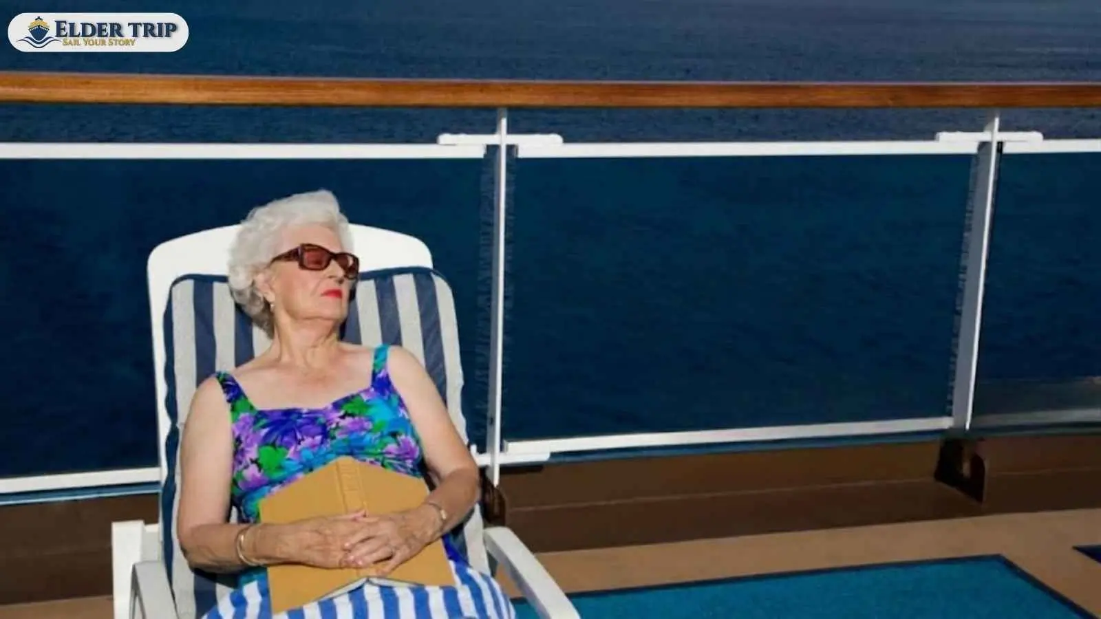 Senior woman standing alone on cruise ship deck illustrating the single supplement cruise challenge for solo travelers