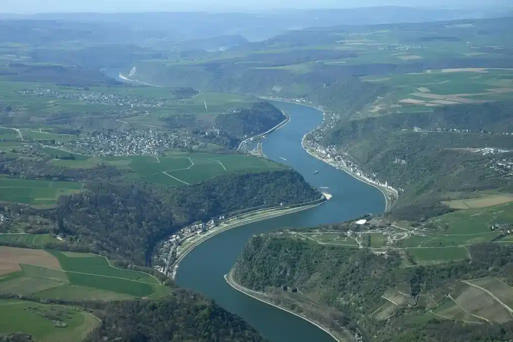 european river cruise for seniors in the Rhine Valley