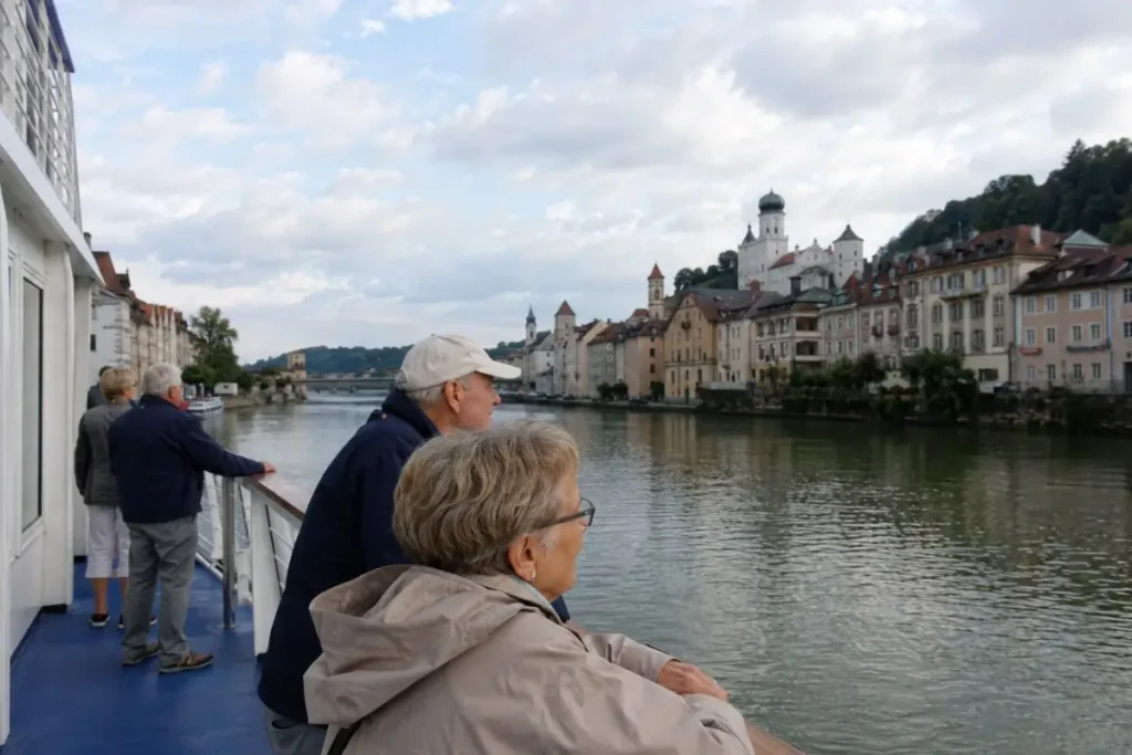 river cruise vs ocean cruise for seniors with small river ship