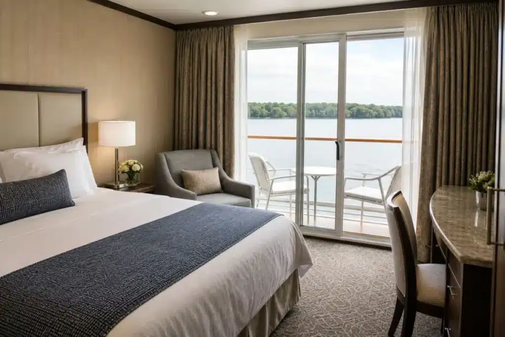 american cruise lines reviews spacious balcony stateroom for senior comfort